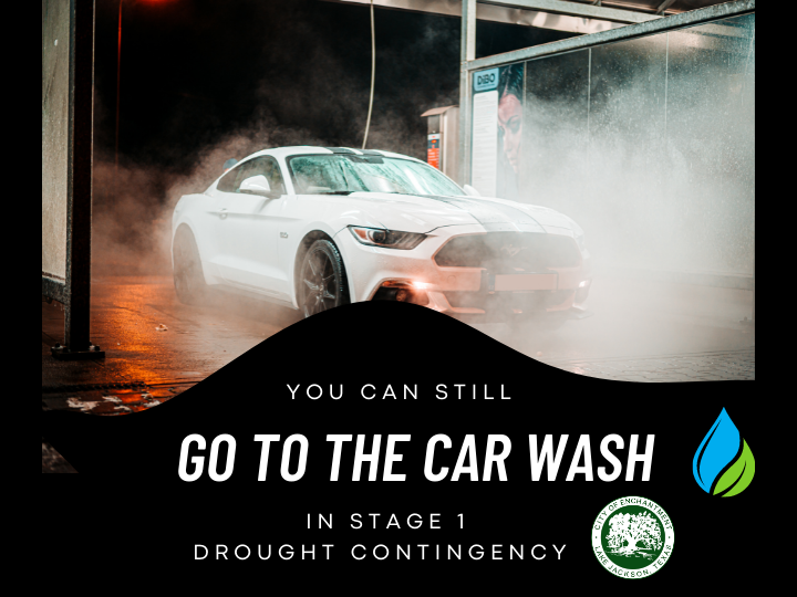 You can still go to the car wash 