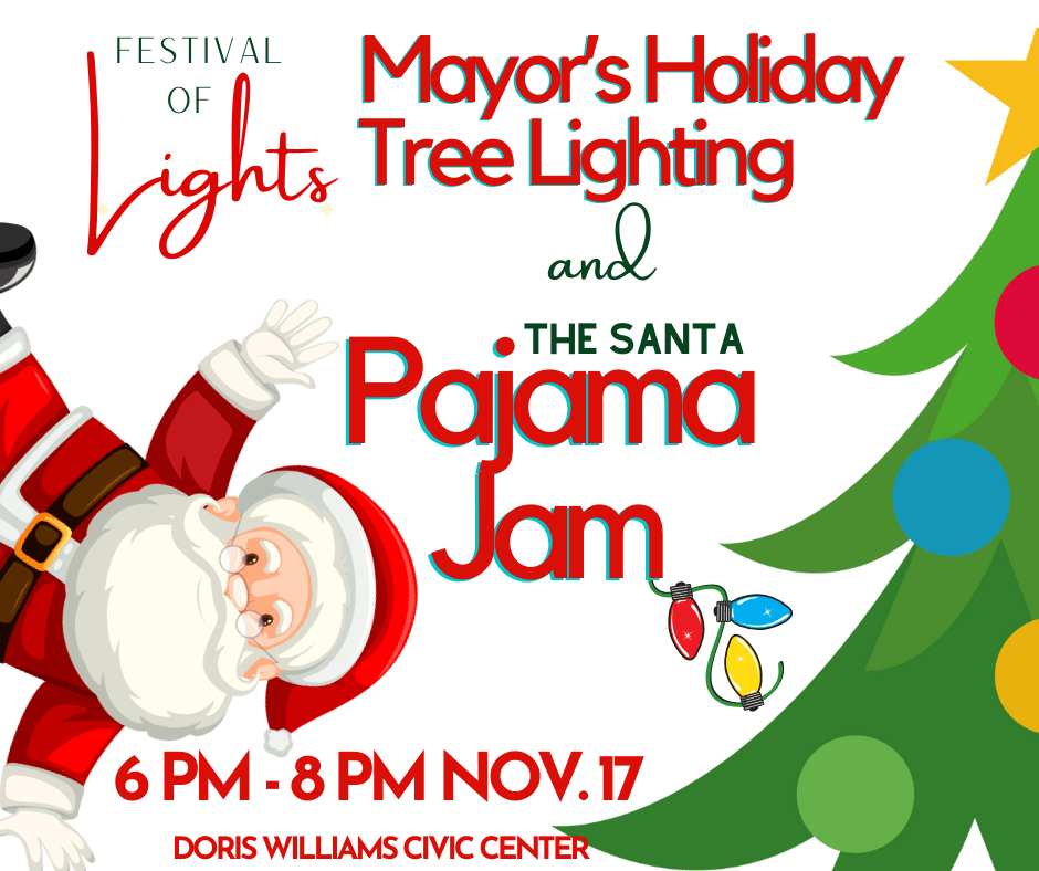Tree Lighting PJ Jam