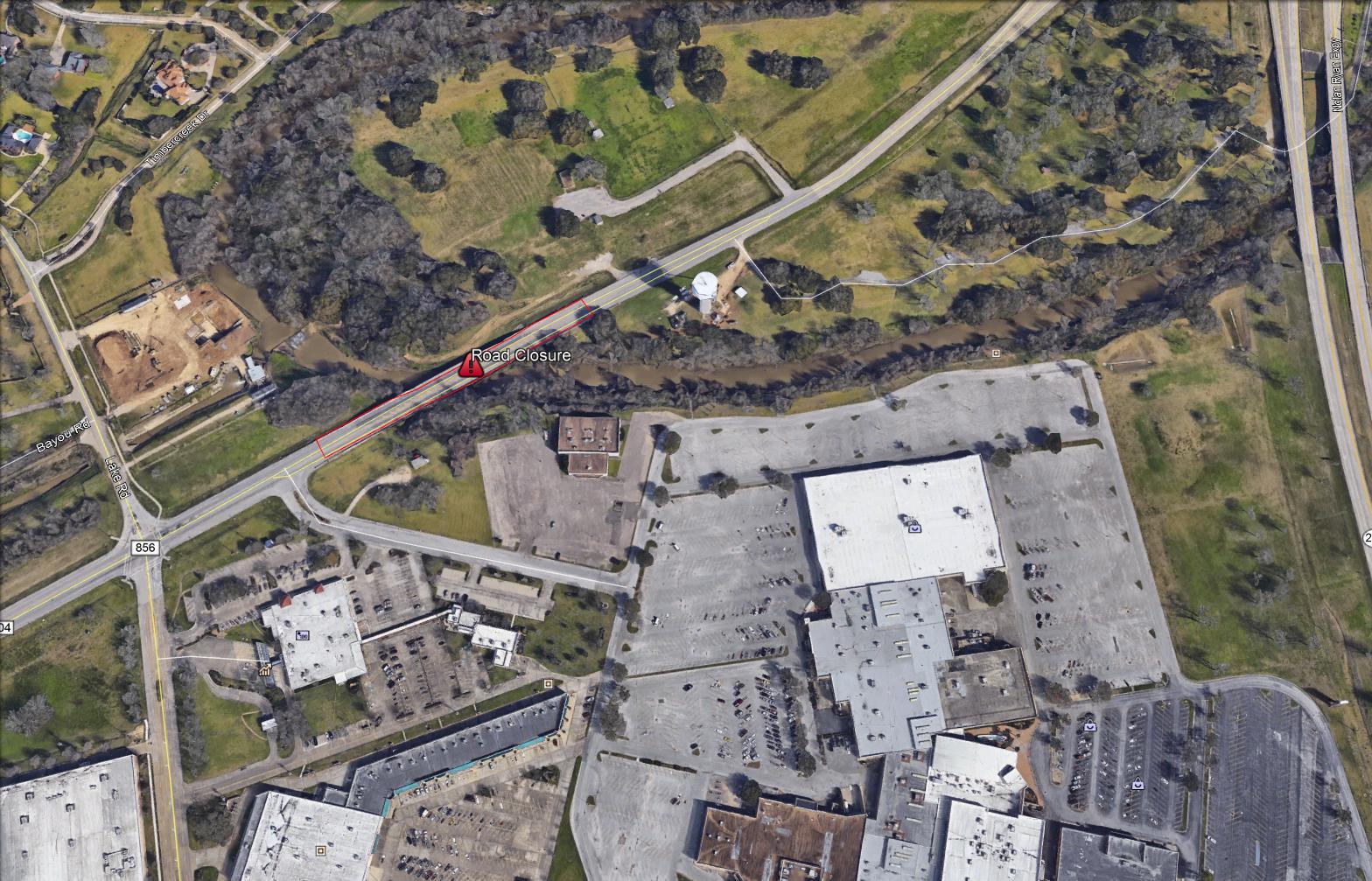 FM2004 Bridge Closure